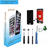 For iPhone 7 4.7 inch LCD Replacement screen with 3D Touch Screen Digitizer Fram Assembly Full Set + free Tools (black)