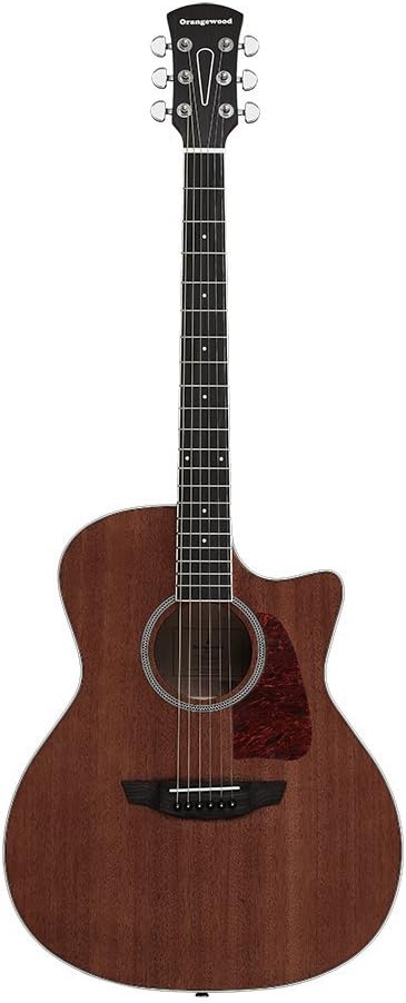 Orangewood Guitar Acoustic Electric - Amazon Com Orangewood 6 String Acoustic Guitar Right Mahogany Cutaway Ow Rey M Musical Instruments