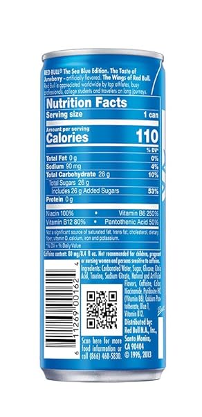 RED BULL THE SEA BLUE EDITION JUNEBERRY (8.4OZ)