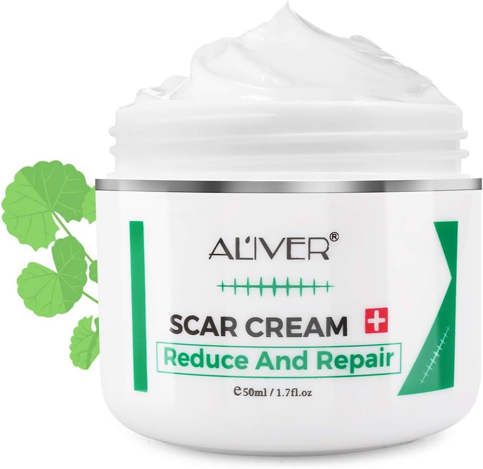 Scar Removal Cream For Old Scars-Scar Treatment,Scar Repair Cream,Acne Spots Treatment,Scar Gel Remove & Lighten Old & New Scars,Acne Scar Removal Cream,Face Skin Repair Cream