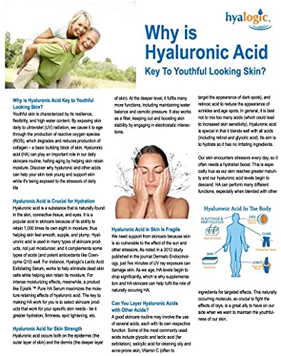 Hyalogic HylaMist Nasal Spray | Hyaluronic Acid Nasal Mist Spray Bottle | Nasal Moisturizer for Dry Nose | Stuffy Nose Relief | Grapefruit Seed Extract Nasal Spray | Antioxidant Mist – (2 oz / 59ml)