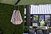 Allsop 31839 LED Outdoor Solar Lantern, 11X10, Soji Stella Prism Metallic Orchid