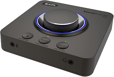 Creative X4 Hi-Res USB DAC Amp 7.1 SXFI Dolby Digital Live Optical In/Out