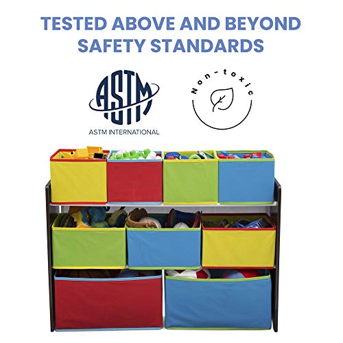 3 Delta+Children+Multi+Bin+Organizer+Chocolate