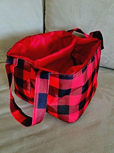 Diaper Storage Caddy By Danha – Portable Diaper Bag And Stacker With Woodland Lumberjack Unisex Design – Changing Table Storage Basket And Nappy Caddy