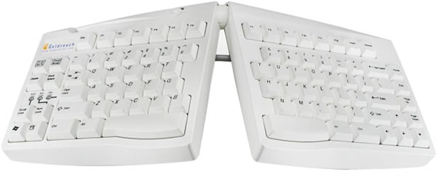 Goldtouch USB and PS2 Arabic Layout Keyboard - White