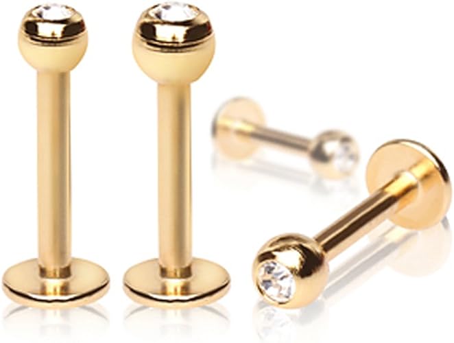 Amazon ラブレットモンローgemmedボール316lサージカルスチール 個別販売 16g 11 Mm3 Mmボールサイズ ボディピアス 通販