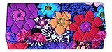 Vera Bradley Trifold Wallet (Floral Fiesta with Black Interior)