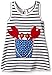 Mud Pie Little Girls' Toddler Sleeveless Casual Sun Dress, Multi, 3T