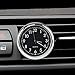 Acecharming Car Clock, High Accuracy Car Dashboard Clock Classic Table Mini Quartz Clock Car Onboard Small Round Luminated Clock (Size: 40 x 40 x 40 mm)