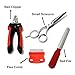 PetSpark Home Grooming Kit for Yorkshire Terrier, Special design set contains all the tools you need to groom your Yorkie. Stainless steel, small size, easy to use and carry w/ 3 hair bows included