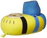Despicable Me Minions Kids Stuart Sock Top Slippers (9/10 M US Toddler)