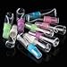 TOOGOO(R) 10 15ml Colorful Clear Plastic Makeup Water Spray Atomizer Bottle Container Pump
