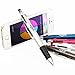 GSlife Multicolor Stylus Pens For Touch Screens 2 in 1 Capacitive Stylus 3 Colorful Ballpoint Pens,Black,Red,Blue Ink,(5 Pack)