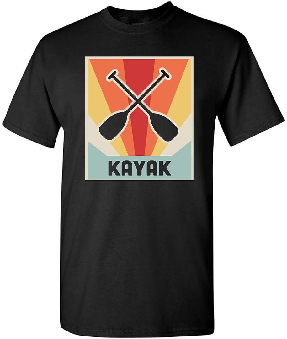 Vintage Kayak Kayaking Paddles TShirt Hoodie, Customized