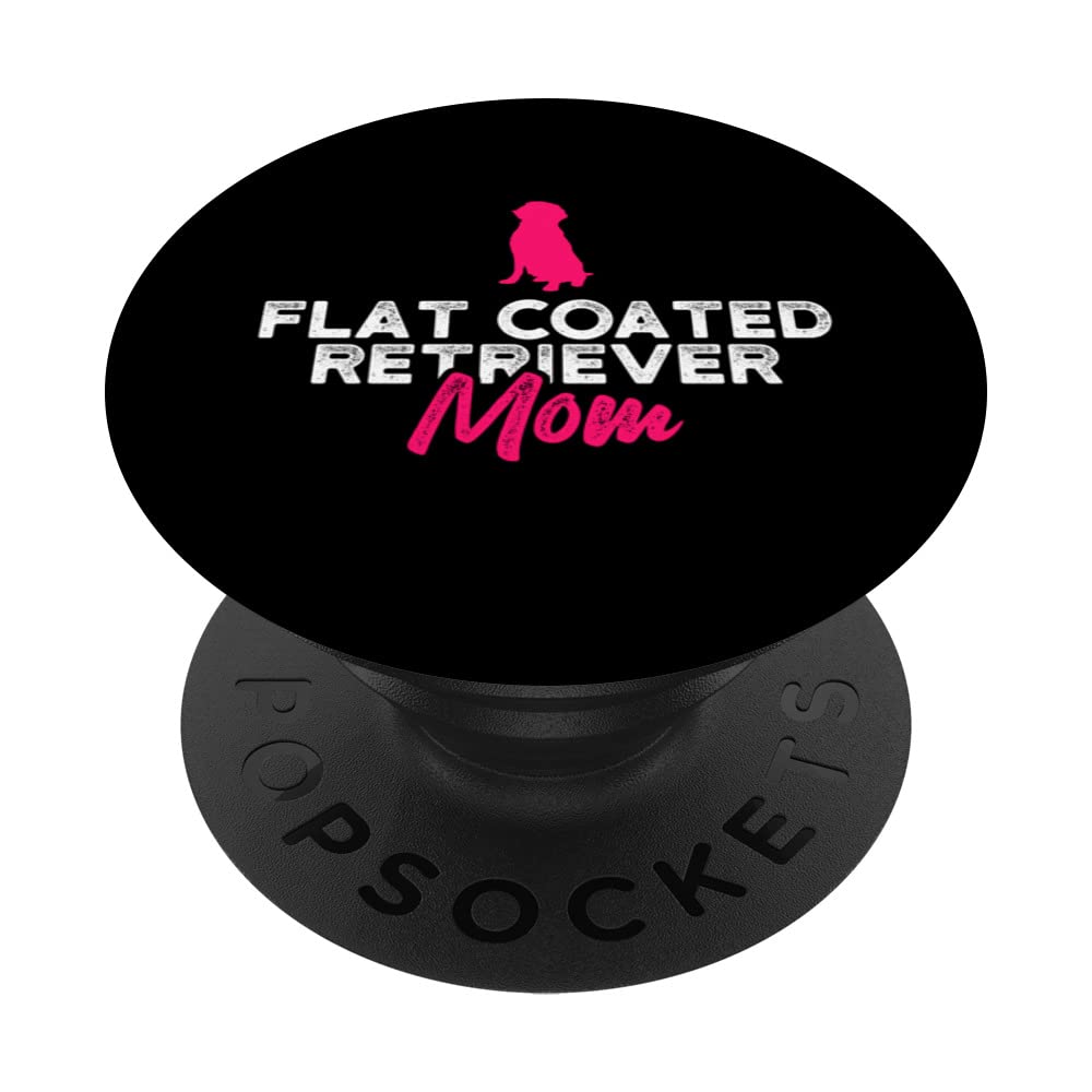 Flat Coated Retriever Mom PopSockets Swappable PopGrip