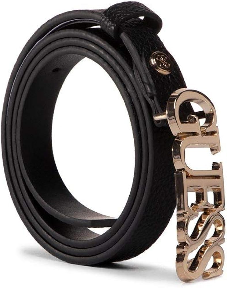 Guess Belt uptown chic H20 buckle logo BW7340VIN20 black (M(95cm