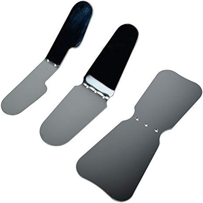 WZJN Dental Reflector Mirror Tool Dentist Orthodontic Mirrors, Dental Photography Mirror Double Side Stainless Steel Photography Mirrors Techniques Intraoral Photo Reflector