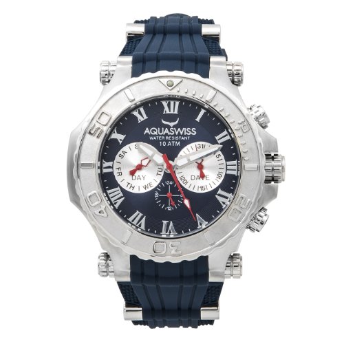 Aquaswiss 39G5013 Bolt Multifunction Swiss Watch Stainless Steel Case