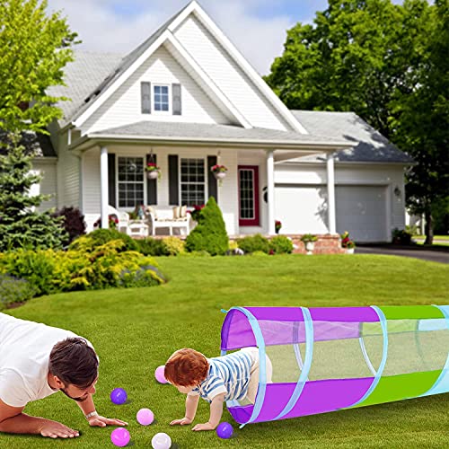 Tunnel for Toddlers 13, Crawl Through Play Tunnel Baby Boy Girl Kids