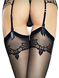 Fiore Eclipse Floral Top Stockings