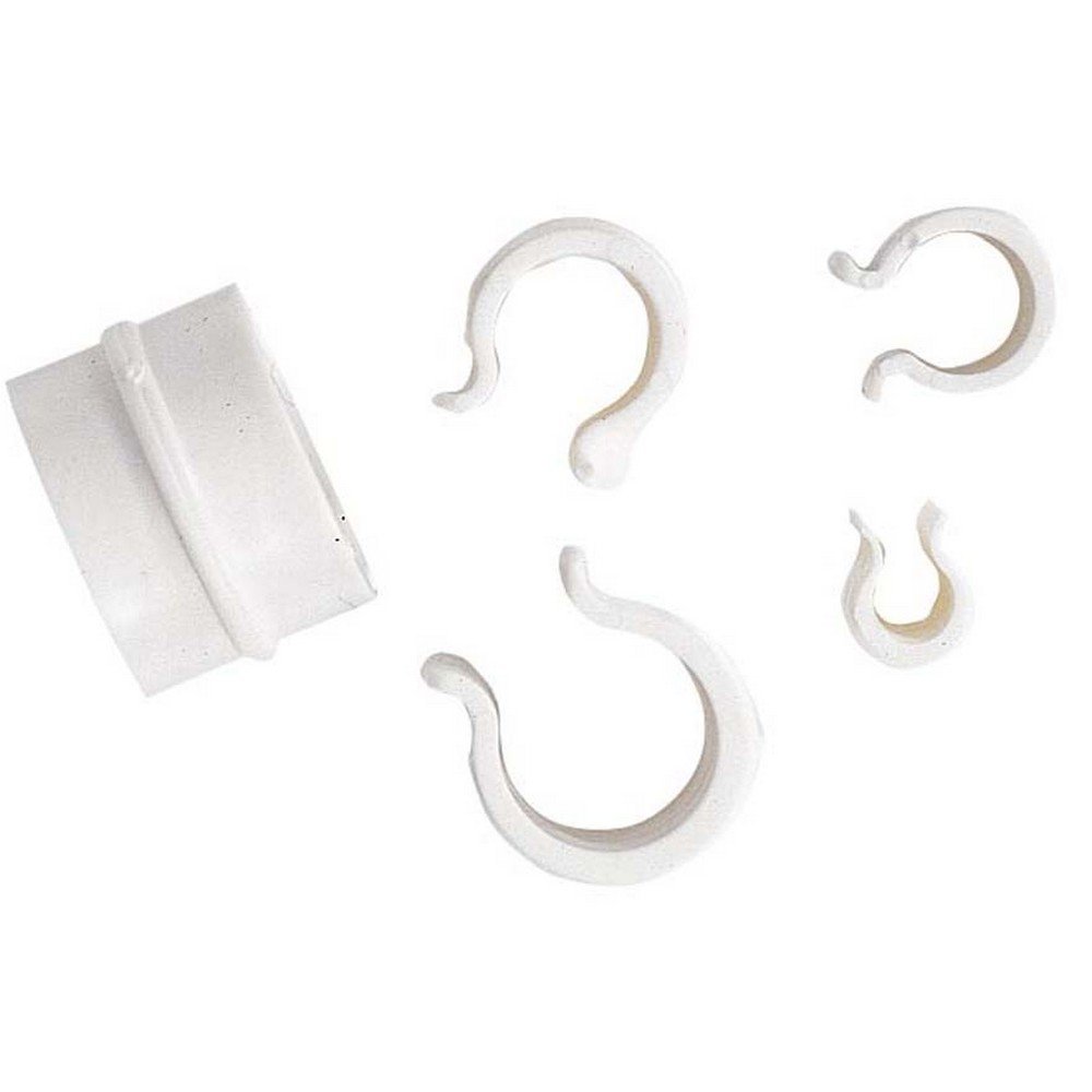 Verdemax 4531 8 mm Mounting Clips (30-Piece)