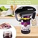 Automatic Jar Opener, Hands Free Easy Open Can Tin Open Tool Electric Jar Opener For New Factory Sealed Jars