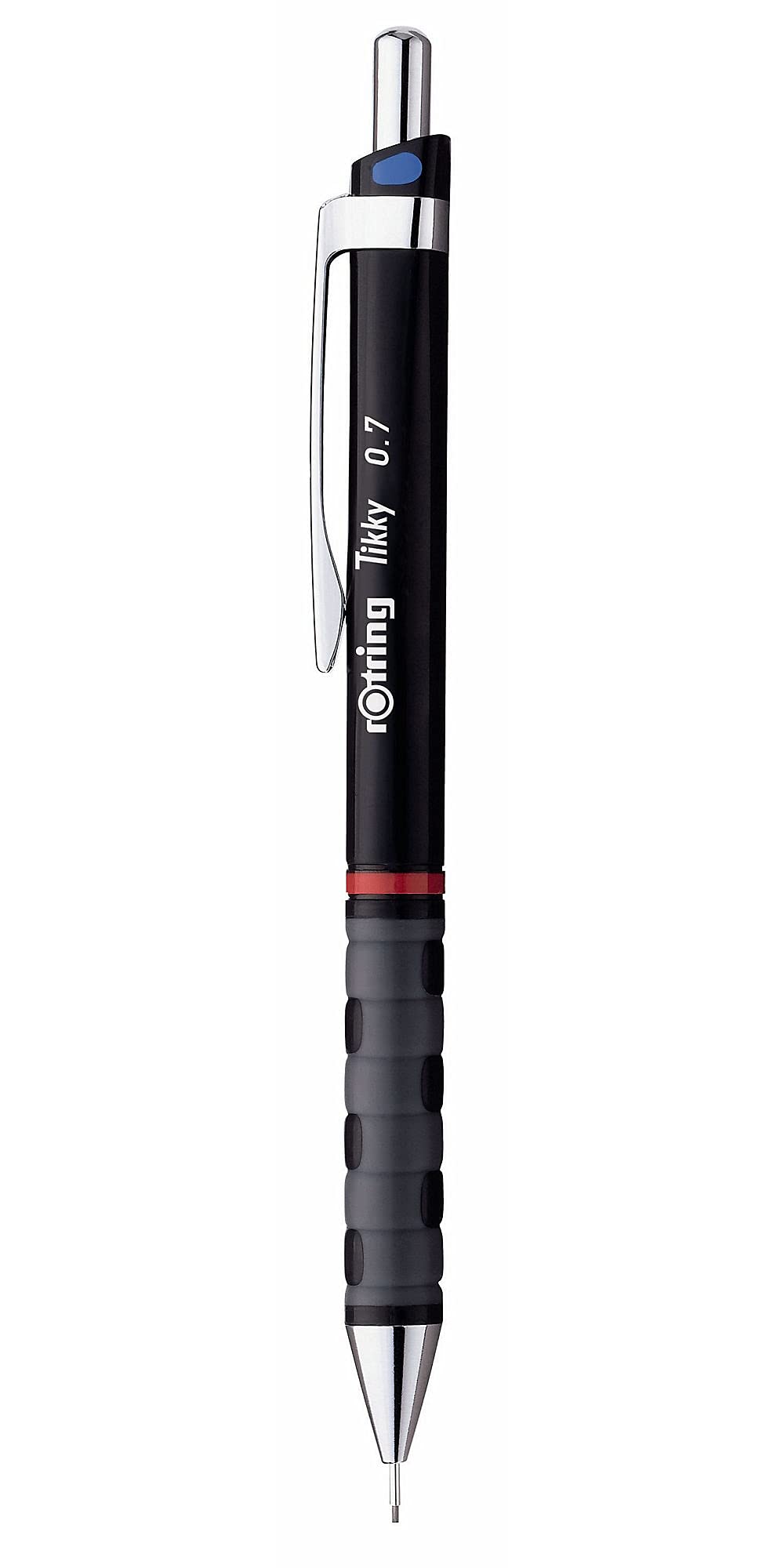 Rotring 1904696 Tikky Colour-Coded Mechanical Pencil - 0.70 mm, Black Barrel