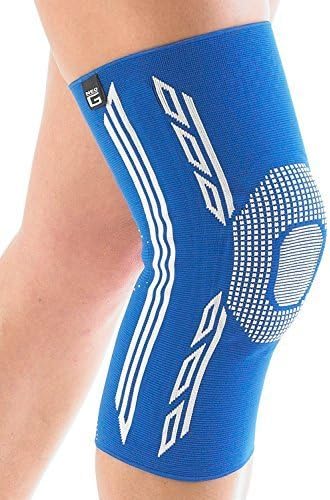 Neo-G Knee Support Brace with Silicone Patella Cushion and Spiral Stays for Joint Pain Relief Knee Injury Meniscus Tear Sprains Runners Knee