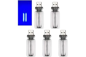 Retro Car Lamps, USB Led Car Interior Atmosphere Lamp,Touch Control LED Night Light,Plug-in USB Automotive Interface Charging