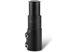 YERGOFE Bike Stem Riser - Adjustable Height Bike Fork Stem Extender, Handlebar Raiser Adapter for Mountain Bike, Road Bike, M