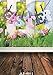 SJOLOON 5x7ft Easter Photography Backdrop Brown Wood Floor Spring Photo Background Studio Props 9911