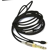 NewFantasia Replacement Audio Upgrade Cable Compatible with Sennheiser HD650, HD600, HD580, HD58X, HD660S, HD660S2, Massdrop HD6XX Headphones 3meters/9.9feet