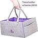 Baby Diaper Caddy Organizer - Large Diaper Caddy Tote - Baby Shower Gift for Boy Girl - Changing Table Organizer - Newborn Registry Must Have - Cloth Diaper Caddy - Baby Toys Organizer