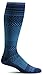 Sockwell Women's Micro Grade Moderate Graduated Compression Sock, Navy - M/L