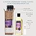 Soulflower Indian Coldpressed Castor Lavender YlangYlang Hair Nourishment Oil,100% Pure Undiluted,USFDA approved,Herbal Formulation for Healthy Scalp,6.77 Fl.Oz,Vegan & Organic+Bonus Travel Mini Spray