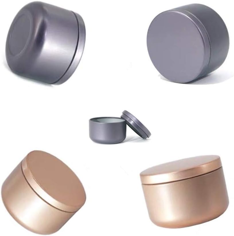 ONNPNN 5 Pieces Small Kitchen Tea Box Jar Storage Holder Sweetmeats Candies Cans Teaware Tea Caddies Tin Containers Storage Box