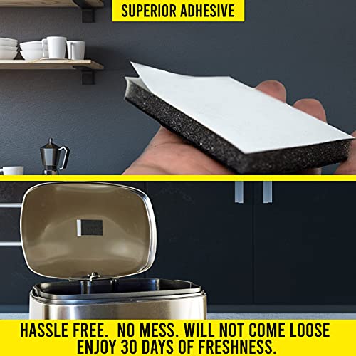 Trash Can, Diaper Pail, Garbage Bin Deodorizer Works with iTouchless