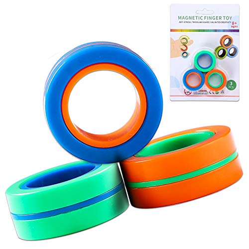 KalaKala Finger RingsSensory Fidget Toy Ring Toy Magical Ring Props Tools,3