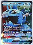 Pokemon, Sun & Moon Guardian rising, Wishiwashi GX 38/145, Ultra Rare, Mint, New, Full Art