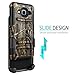 NageBee Galaxy J36, J36V, J3 (2016), J3 V, Sky, Sol, Amp Prime, Express Prime Case with [Tempered Glass Screen Protector], [Heavy Duty] [Belt Clip] Holster [Kickstand] Combo Case -Camo