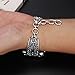 somoder Bling Bands Compatible with Apple Watch Band 38mm 40mm, Vintage Chain Jewelry Bracelet with Rhinestone Replacement for Iwatch Series 5/4/3/2/1, Adjustable 5.5