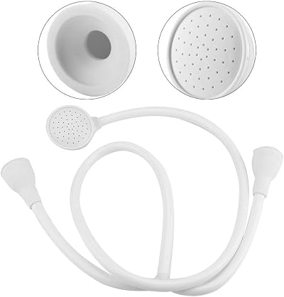 Duokon Double Tap Bath Shower Head Hose Set Hairdresser Pet Cleaner Shampoo