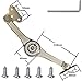 Aiskaer 2PCS Lid Support Hinge,Lid Stay Support ;Doors,Cupboard,Window Furniture Lid Lift Up Stay Support Buffer Hinge