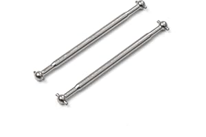Abendor 2Pcs Metal Rear Dog Bone 25-WJ05 25-WJ05 LG-WJ05 920-WJ05 for 1:10 9125 S920 S921 RC Car Spare Parts