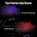 Aevdor USB Star Night Light, 2 Packs, Romantic Car Roof Lights, Adjustable USB Night Light for Bedroom, Car, Party, Ceiling and More - Plug and Play (1 Red & 1 Violet Blue)