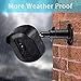 Blink Outdoor Camera Wall Mount Bracket, Hard Protective Case and Metal Mount for Blink XT2 Cameras Weather Proof Adjustable Indoor Outdoor Mount and Cover for Blink Home Security (1 Pack, Black)