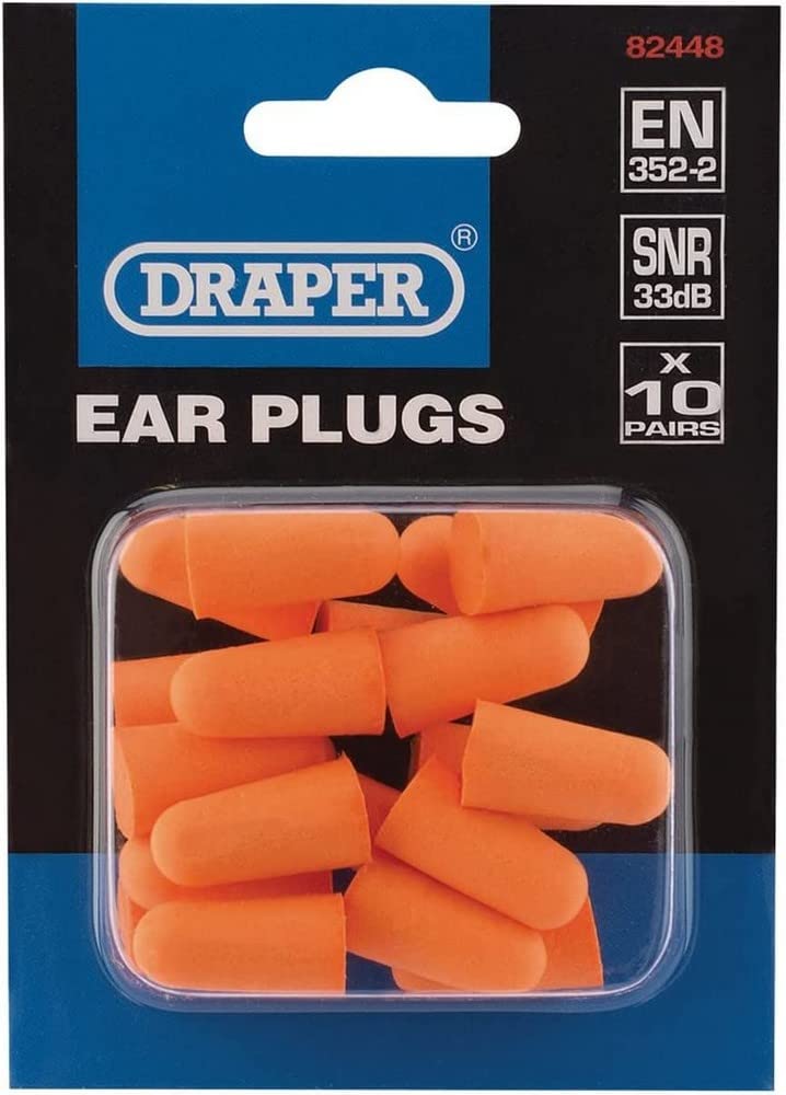 Draper 82448 Ear Plugs 10 Pairs