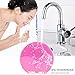 Facial Cleansing Brush, Gentle Exfoliating and Sonic Face Brushes, Electric Cleanser Brush Silicone for Deep Cleaning, Removing Blackhead and Massage(Pink)