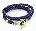 Hallery Alloy Diamond DIY Twining Weave Gilded Anchors Leather Bracelets(No.1)